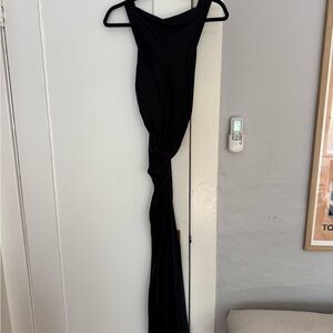 Reformation Black Cassette Dress